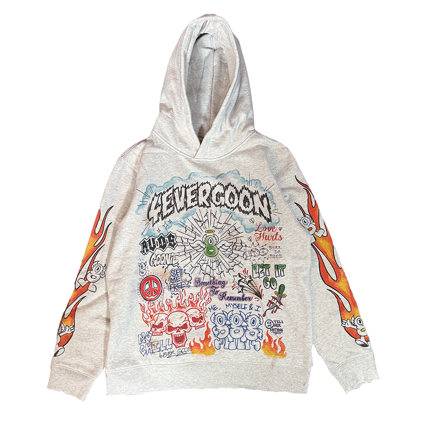 All Over Drawn Hoodie