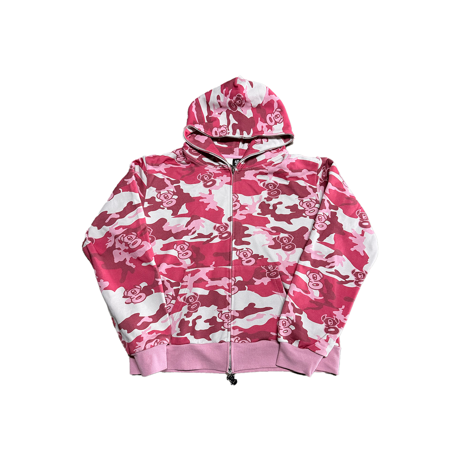 Pink Goonie Camo Hoodie
